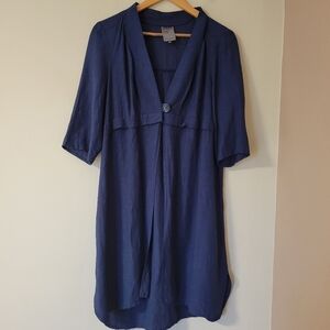 Ou Empereur Ou Rien Montreal Women's Lightweight Long Summer Kimono Cover Up M